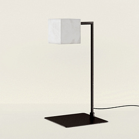 Настольная лампа Cubic черный металл