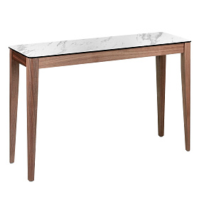 Консоль 315-X / 3082 из орехового дерева с керамической столешницей