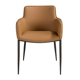 Стул 4177 из коричневой экокожи