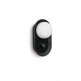 Черный настенный светильник Maya LED 8W 2700K