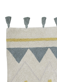 Ковер Ацтекский Azteca Natural (винтажный голубой) 140*200