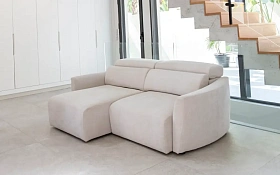 Диван Noemi с ручным механизмом раскладывания R1+2A+R2 240 см