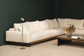 Торшер Onfa дуб/графитовый металл