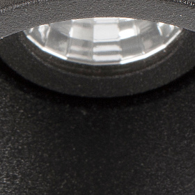 Встраиваемый черный светильник Fox 2700K