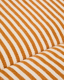 Подушка для шезлонга Dirome в оранжевую полоску, 100% ПЭТ, 50 x 175 см