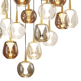 Люстра подвесная ANDROMEDA 8937+24PL