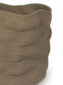 Корзина Stonewashed коричневая 30*25