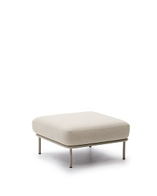 Aurum Подставка для ног цвета экрю 85 x 85 см