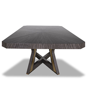 Обеденный стол прямоугольный раздвижной EMERALD EM0020