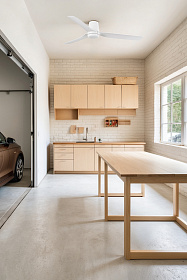 Потолочный вентилятор PUNT TUB M Ш1300MM белый 3 PALAS белый