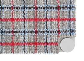 Индийская кровать GL Tartan синяя двойная