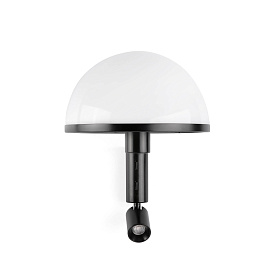 Настенный светильник DOME  черный 1xE27 3W 2700K