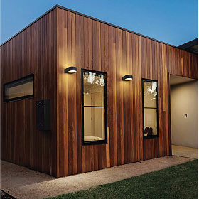 Уличное бра Mayor черное