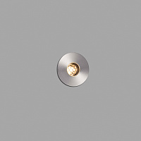 Встраиваемый светильник Grund LED 2Вт 2700K нерж.сталь