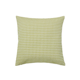 Чехол на подушку Lunira с зеленой вафельной структурой 50 x 50 см