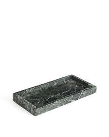 Поднос Serela из зеленого мрамора 35 x 18 см