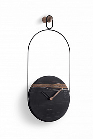 Часы Eslabon мрамор Sahara Noir - черный