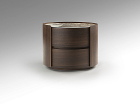 Enoc Прикроватная тумбочка темный дуб