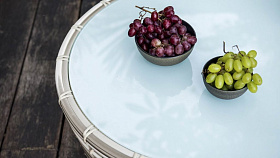 Стол журнальный Villa OFF WHITE MUSHROOM