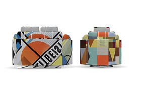 Кресло-реклайнер Noomrise, Bar - Anthracite, ткань Castle S.6