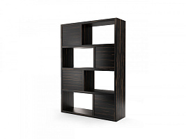 Книжный стеллаж Tenafly LARGE 1 ML341 Macassar Ebony