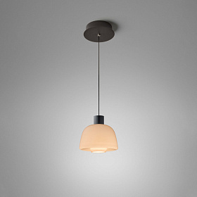 Подвесной светильник Drep S/01L розовое опаловое стекло