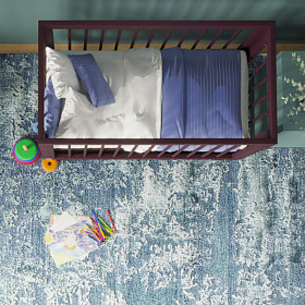 Кроватка для новорожденного Lillaland - модель Lilla Aria Italian Plum