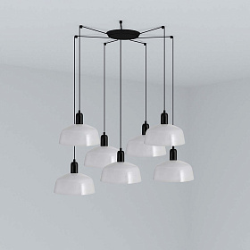 Подвесной светильник TATAWIN белый 7xE27