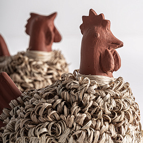 Набор из 2-х фигур животных Reva в деревенском стиле