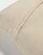 Vianney Чехол на подушку 100% хлопок бежевого цвета 45 x 45 см