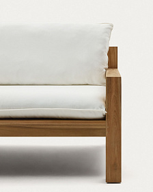 Forcanera 3-местный диван из массива тикового дерева 211 см