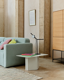 Настольная лампа Orey из черного металла с многопозиционным точечным светильником