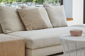 Подушка Raw белая 50x50