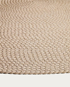 Ковер Despas из синтетического волокна цвета экрю, 200 см
