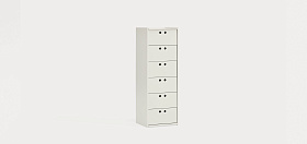 Шифоньер Wally 6D кремовый