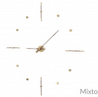 Настенные часы Mixto G латунь-орех 125 cm