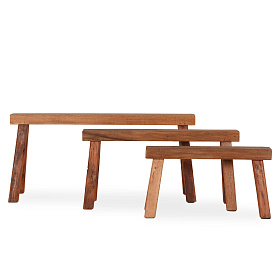 Комплект из 3-х скамеек Kinmer