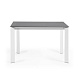 ATTA Стол 120 (180) x80 белый, керамический Vulcano Roca