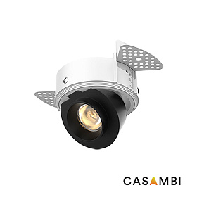 ALIA Встраиваемый светильник 8W черный 15є 2700K CASAMBI
