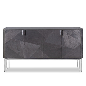 БуфетBond Credenza из дерева 4 дверцы с плавным закрыванием. 