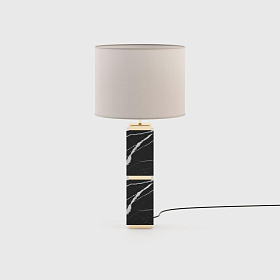 Настольная лампа Quentin мрамор