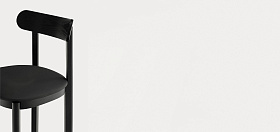 Стул Nara черный/черный PU
