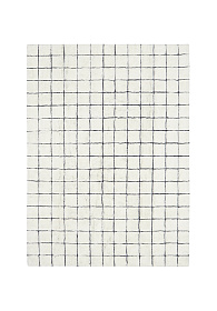 Шерстяной стираемый ковер Мозайка Natural 170х240