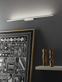 Бра Carpyen Lineal 62 cm матовый никель