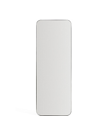 Черное металлическое зеркало Marco 30 x 100 см