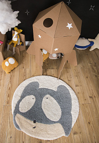 Шерстяной стираемый ковер Astromouse 100D