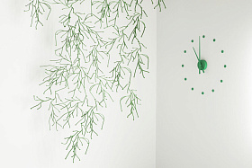 Часы Oj Green 80 см (зеленый)