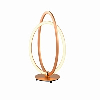 Настольная лампа Ocellis LED розовое золото