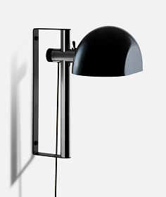 Бра Lauro A хромированная сталь - черный