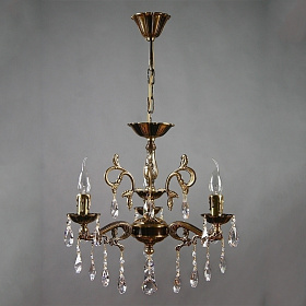 Люстра MANTRA Leon Ambiente 3L 2128/3 PB Tear Drop